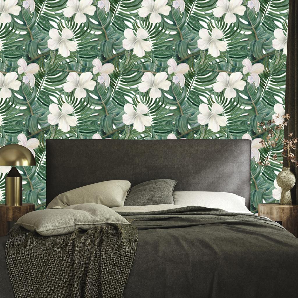 Palm Leaves Wallpaper for Living Room and Bedroom 50x1000
