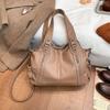 Women's PU Leather Shoulder Tote Bag Fashion Commuter Handbag