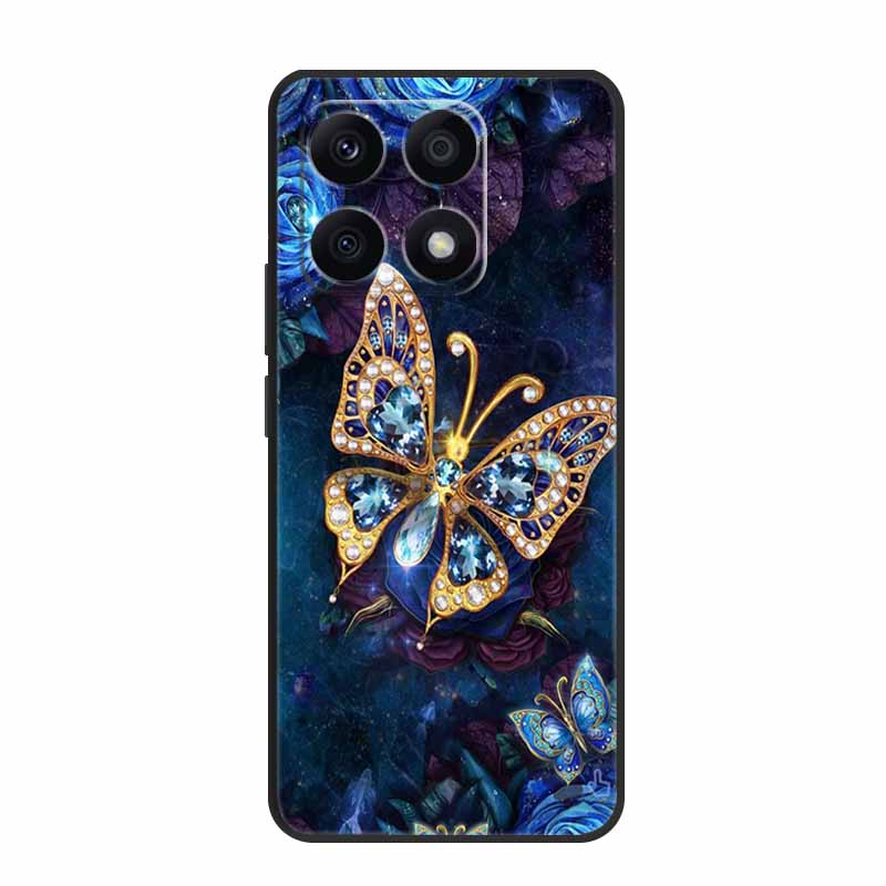 

For Xiaomi 17 5G Case Flowers Butterfly Soft Silicone Phone Cases for Xiaomi 17 5G Cool Wolf Animals Protective Shockproof Shell For Xiaomi 17 5G