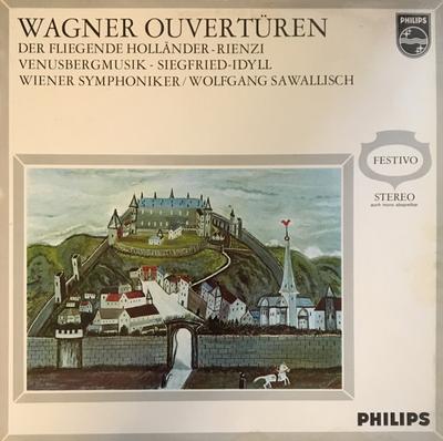LP Record WIENER SYMPHONIKER WOLFGANG SAWALL Wagner Ouverturen 839513VGY PHILIPS Europe Classical Used