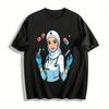 Muslim Nurse Themed Print Top Medical Element Casual T-Shirt Pure Cotton T-shirt