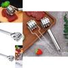Premium Stainless Steel Meat Tenderizer Hammer For Juicy Steak And Pork Chops