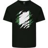Torn Nigeria Flag Nigerian Day Football Unisexs Light Cotton TShirt