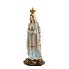 Resin Fatima Virgin Mary Sculpture Hand Painted For Long Time Display For Catholic And Christian Faith Church Decoration