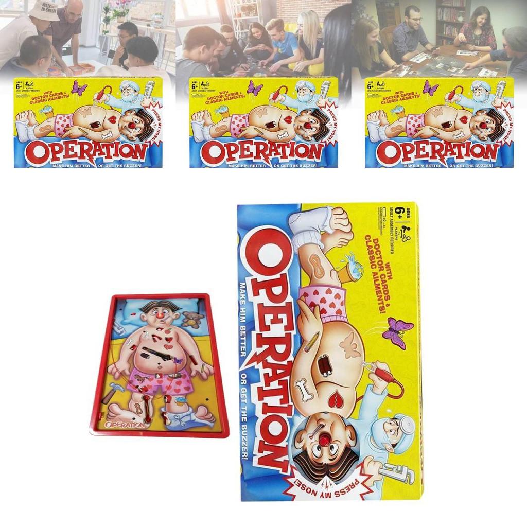 Classic Operation Game Interactive Santa Claus Toy With Fun Music And Sounds