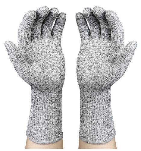 Stainless Steel Butcher Metal Mesh Butchery Ring Guard Shield Anti-Cut Chain Mail Oyster Gloves Acero Guantes De Malla
