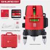 Ishii Precision Laser Level with Infrared Lines (2, 3, 5) - Automatic Leveling and High-Visibility.