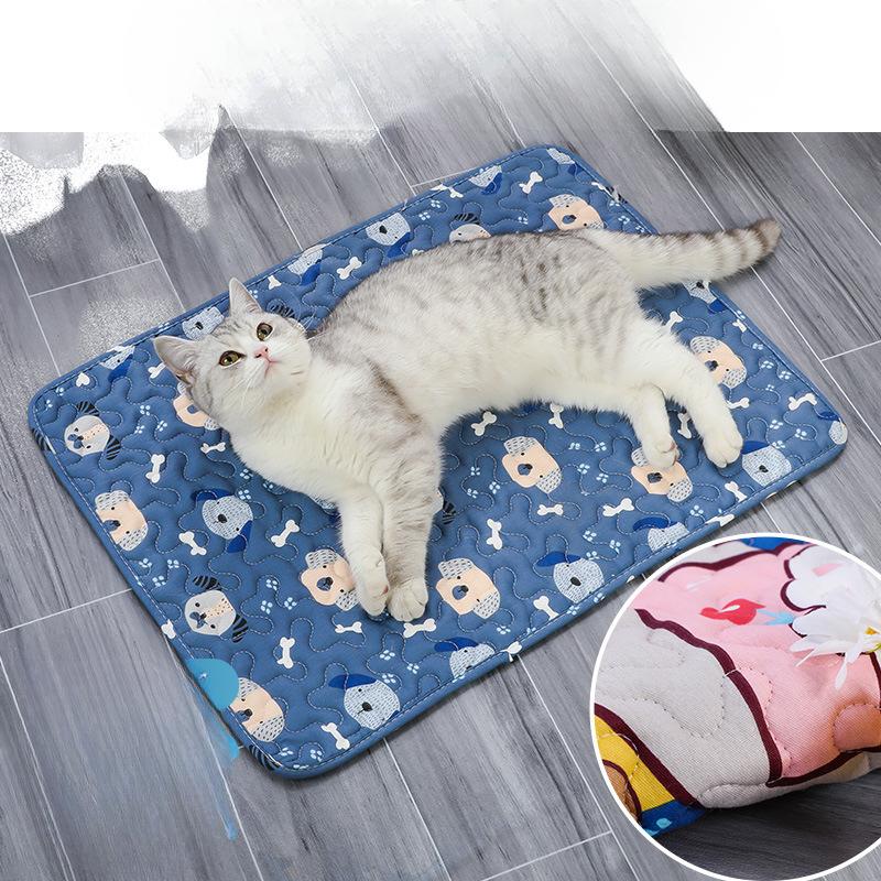 Pet Carpet  Dog Mat  Special Cotton Mat for Small and Medium-sized Dogs To Sleep On  Cat Sleeping Mat  Summer Non-slip Pet Mat