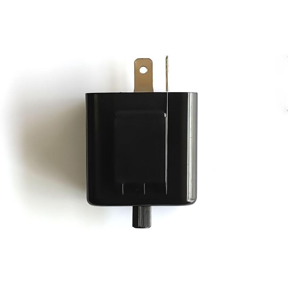 Adjustable 50-200 CPM LED Flasher Relay Turn Signal Blinker
