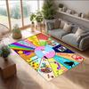Soft Crystal Velvet Floor Rug,Harry Styles Anti Slip Decorative Carpet, Plush Area Mat For Indoor Home Decoration
