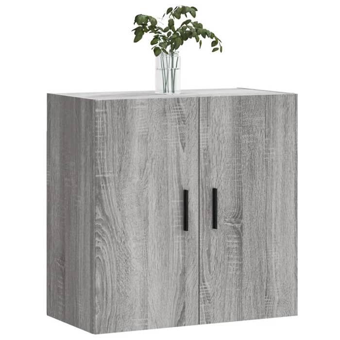 VidaXL Armoire Murale, Placard Suspendu avec Rangement, Meuble Flottant de Salon Salle de Séjour Intérieur, Moderne, Sonoma 829986