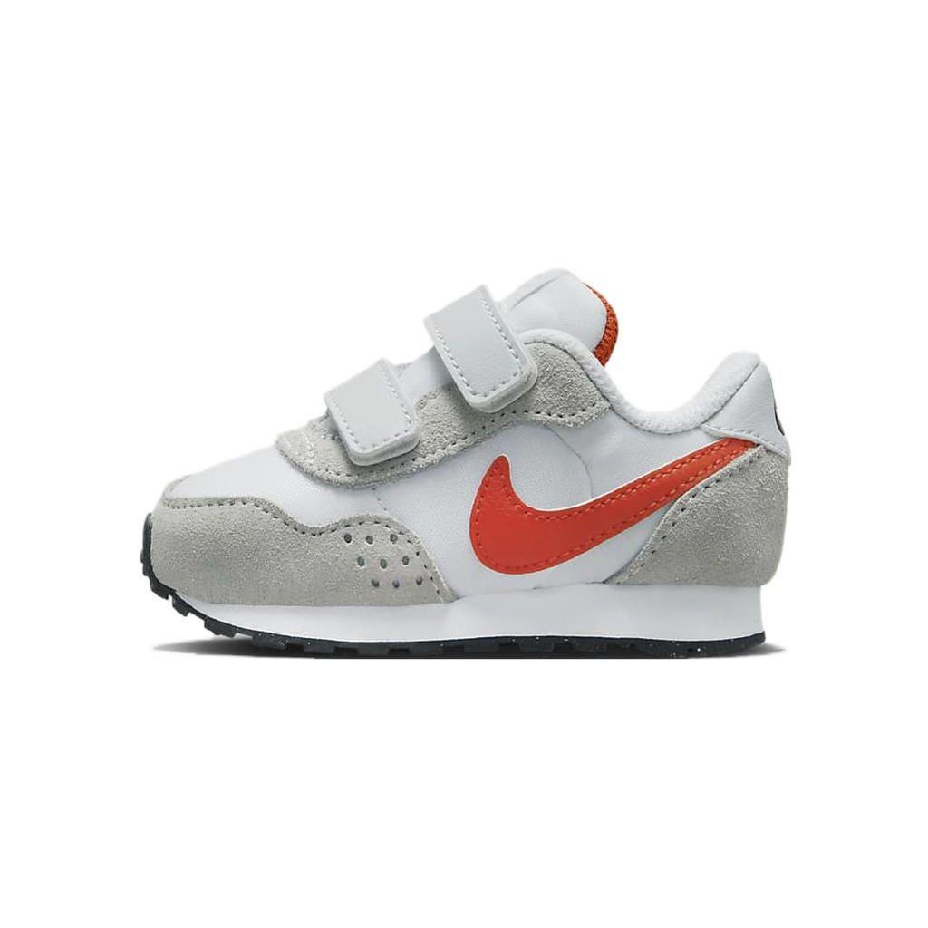 Nike MD Valiant TD Pure Platinum Picante Red Baby Sneakers Grey White Black CN8560-020
