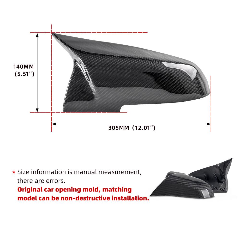 BMW F20 Carbon Fiber Rearview Mirror Cover