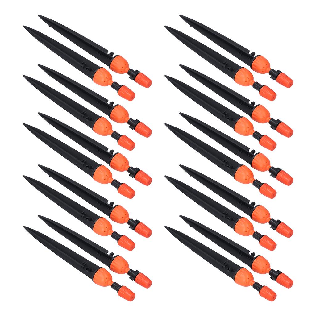 20 Set Multifunctional Spray Dripper Adjustable Irrigation Atomizing Sprinklers Drip Irrigation
