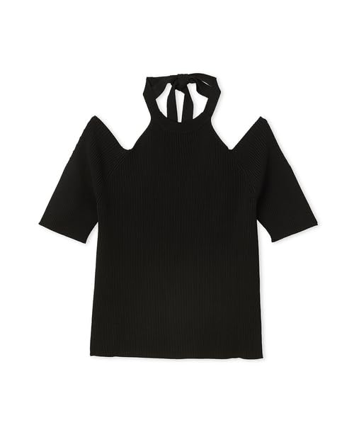 

Furfur Cutout Rib Pullover RWNT252044 Black Women s чёрный