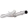 Stainless Steel Exhaust Mid-section for Hornet CB600F (2007-2013) - Easy No-Damage Installation
