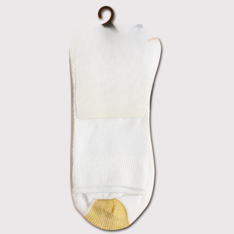 

Мужские летние модные носки-трубы с дезодорирующим эффектом 1 pair белый