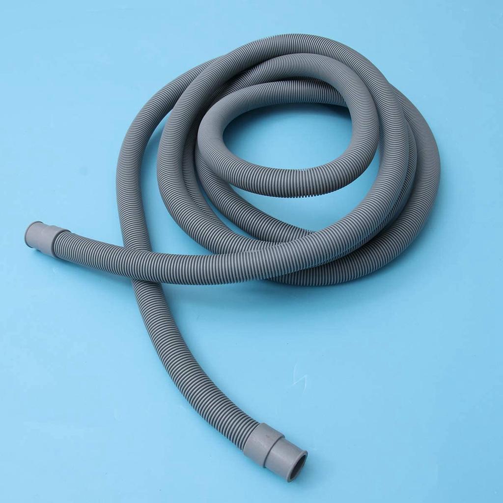 4 Pcs Washing Machine Drainage Pipe Hose,Washer Drain Hose for Washing Drainage Pipe,with U Shape Holder,5 Feet Long
