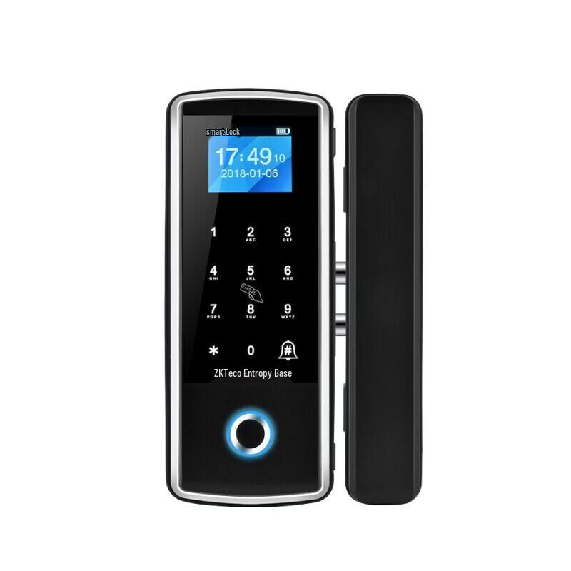 ZKTECO GDL-PFC80 Glass Door Bluetooth Fingerprint Lock CN plug (adapter included)