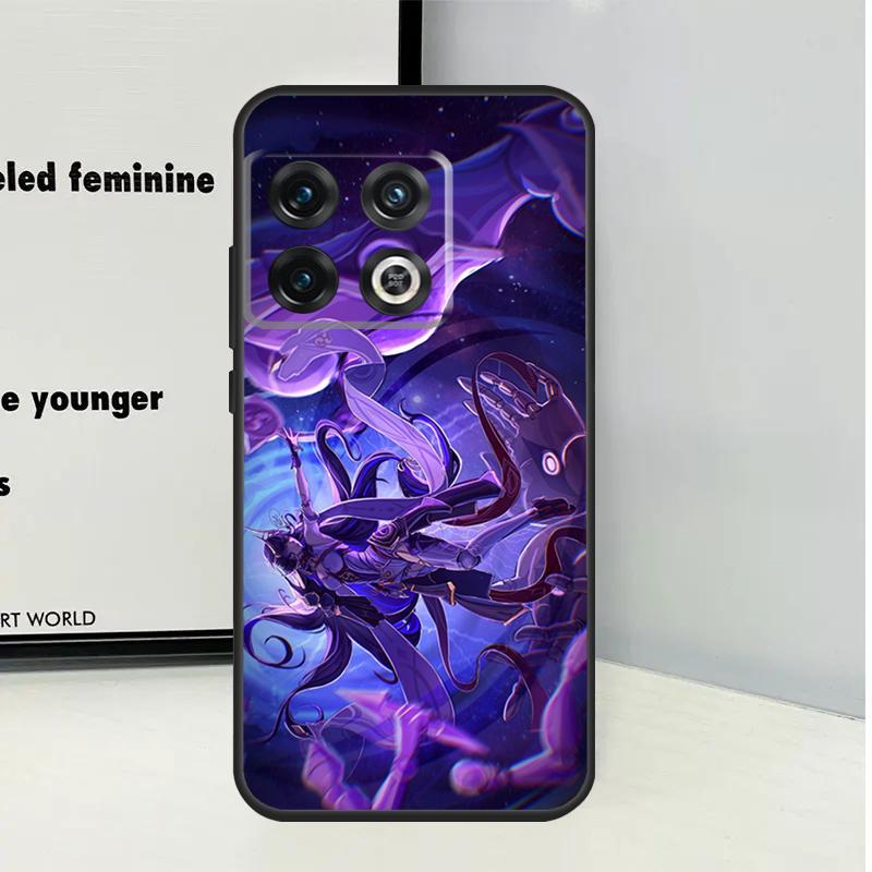 Genshin Impact Raiden Shogun Case For OnePlus Nord 3 2T N30 N20 N10 CE 2 Lite OnePlus 10T 12R 10R 8 9 10 Pro 11 12 Cover
