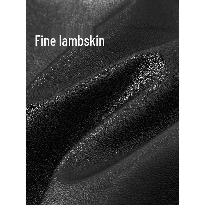 GXG Men's Sheepskin Vintage Leather Jacket