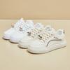 Spring White Shoes New Style of Female Students' Thick-soled High-rise Sports Shoes Casual Street Shot