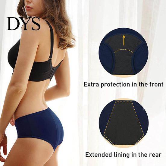 Briefs Low-rise High Elastic Waterproof Layer Cotton Crotch Menstrual Physiological Period Panties Women Leakproof Solid Color