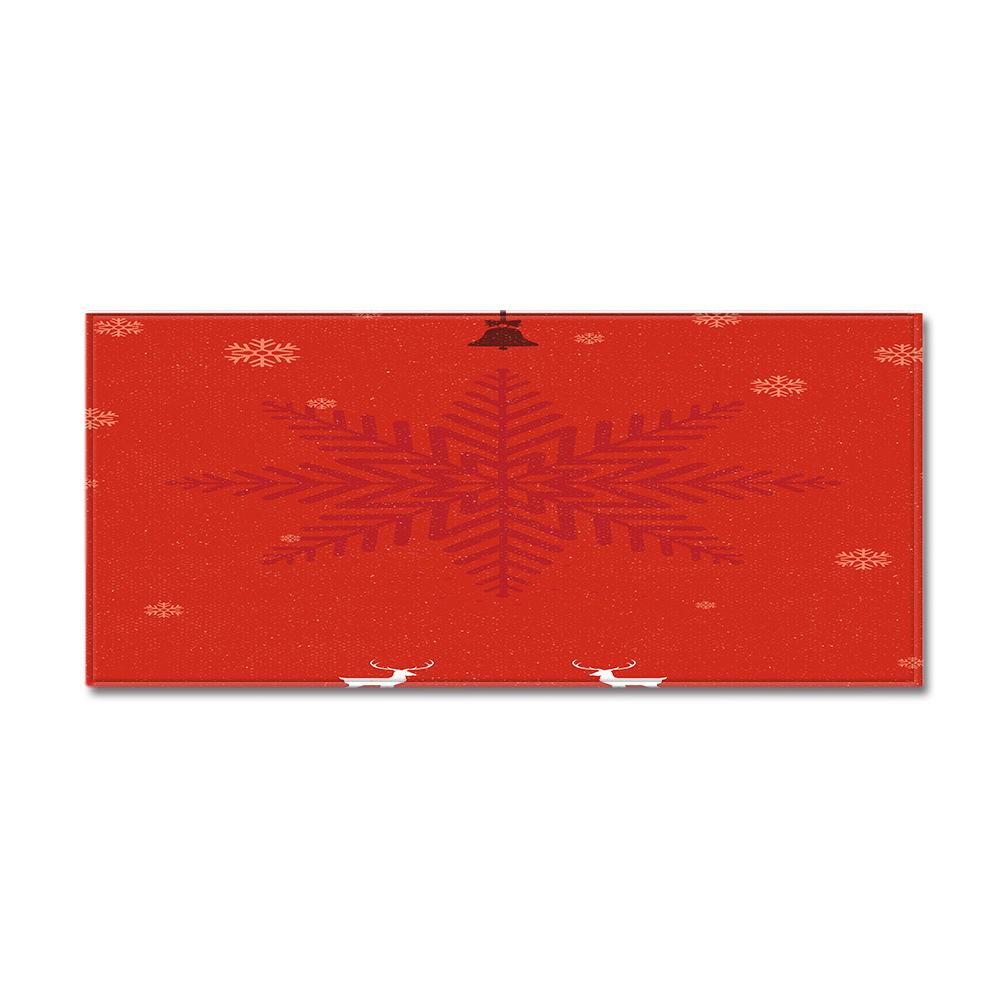Christmas Kitchen Sand Carpet Doormat Long Floor Mat