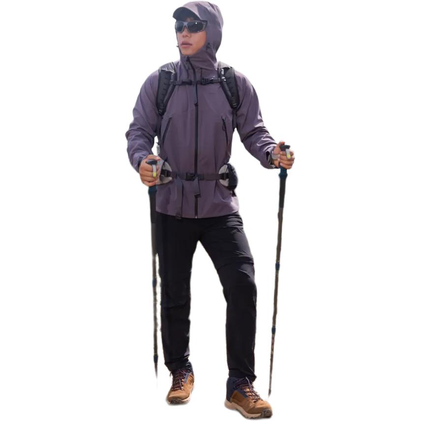 DECATHLON MH500 Fashion Casual Waterproof Windproof Breathable Jacket Men's Purple