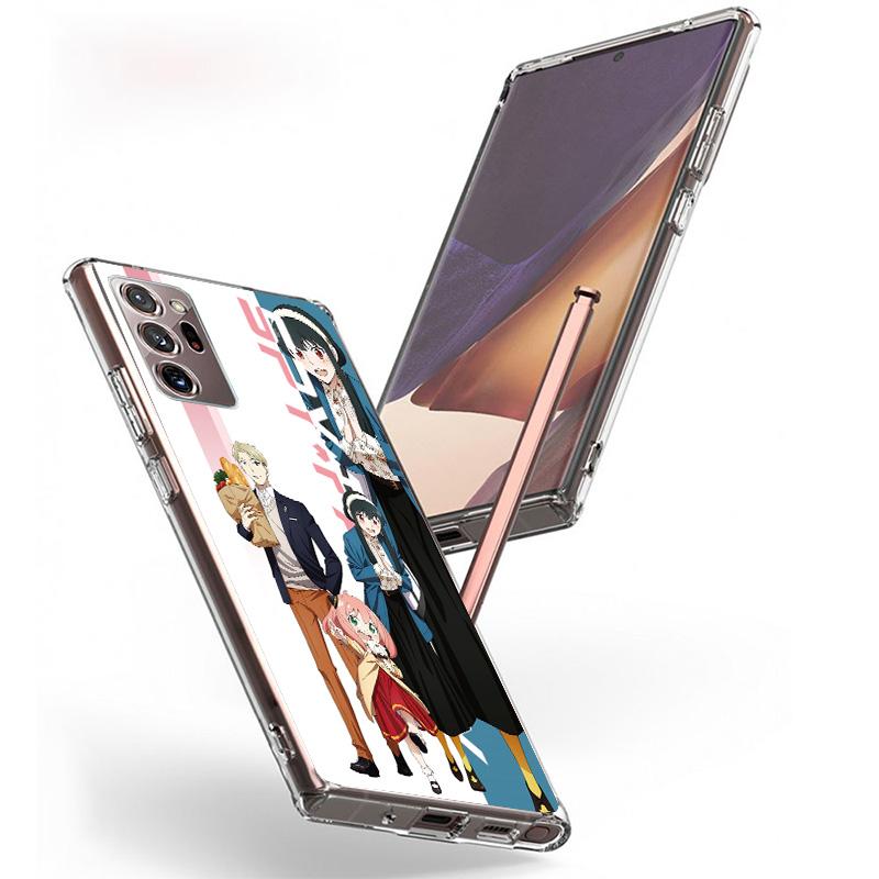 Anime Spy Family Anya Cover Phone Case For Samsung Galaxy S26 S25 Edge S24 Ultra S23 S22 Plus S21 S20 FE Soft Fundas Shell Galax
