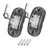 Side Clearance Marker Lamp 12V- 24V For Trailer Truck Caravan LED Side Marker Lamp Warning Lights 1 Pair Car Accessories
