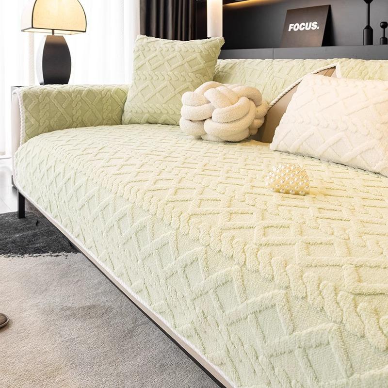 Pernă de canapea 2025 nouă universală pentru patru sezoane anti-alunecare pernă de șezut husă de canapea high-end de lux ușor husă simplă de praf