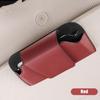 PU Leather Car Glasses Case Multi-Function Eyeglasses Case  Car Interior Accessories