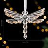 Ballet Girl Acrylic Christmas Tree Ornaments Christmas Snowflake Icicle Pendants  New Year