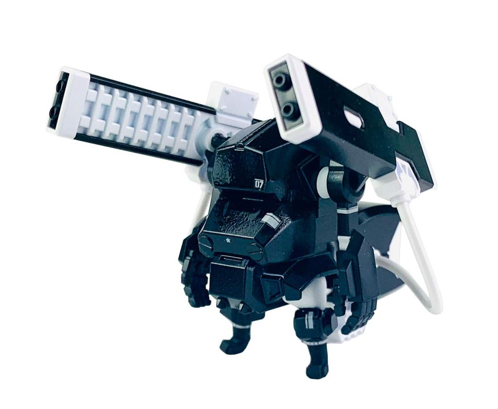 Cavico Choypla Serie Typ 7 V Serie Japanische Bodentruppe Typ 07 Panzer Natchin Railgun Natchin Hauptkörper-Set Gesamthöhe 50mm Plastikmodell Nr. 008