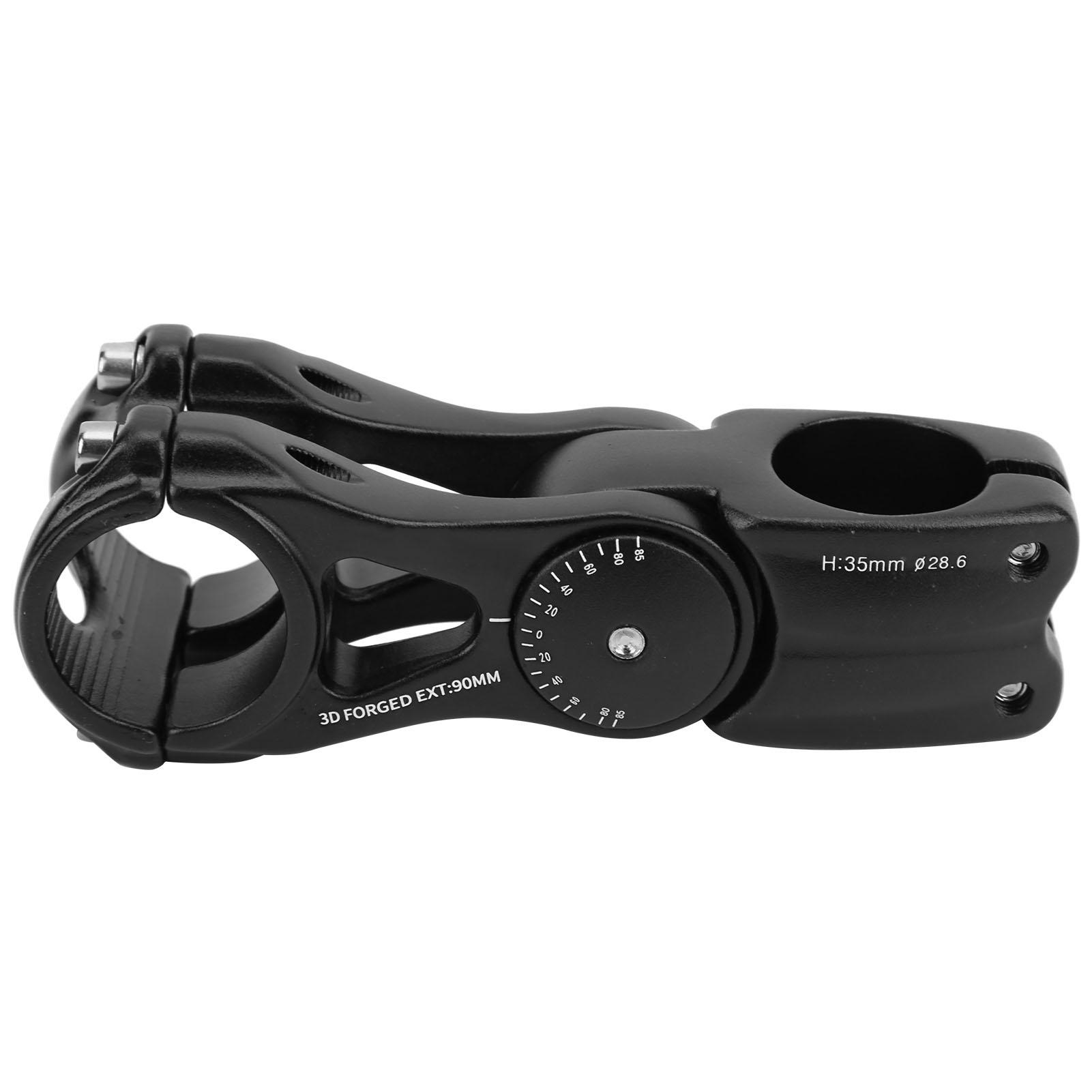 Aluminum Alloy Mountain Bicycle Adjustable Hollow Handlebar Stem Cycling Stems Accessory