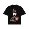 Muhammed Ali Boxen Aquarell T-Shirt Hohe Qualität Ultra Schwer Klein2XL