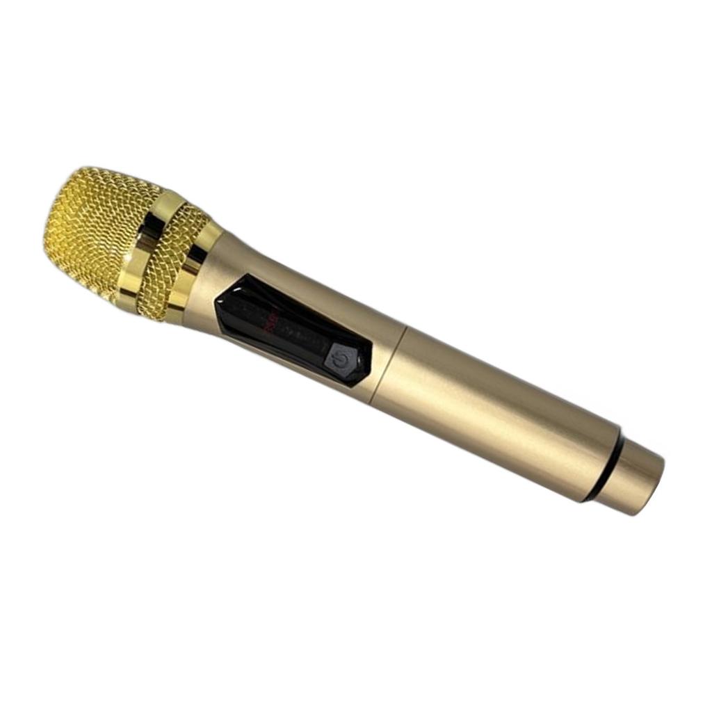 Home Wireless Microphone 1 for 1 30Hz To 20KHz Handheld Microphone with LED Screen for Outdoor Home Conference