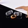20Pcs Empty Gelatin 0# Capsules Transparent Clear Color Gel Caps Vogue