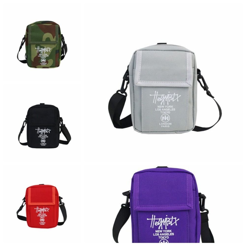 Wallets Men Sling Bag Zippers Shoulder Chest Bag Fashion Design Mini Crossbody Bag  Male