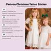 Cartoon Christmas Stickers, Cute And Sweet, Party Temporary Stickers, Children's Holiday Gifts, Christmas Stickers, Christmas Decorations.