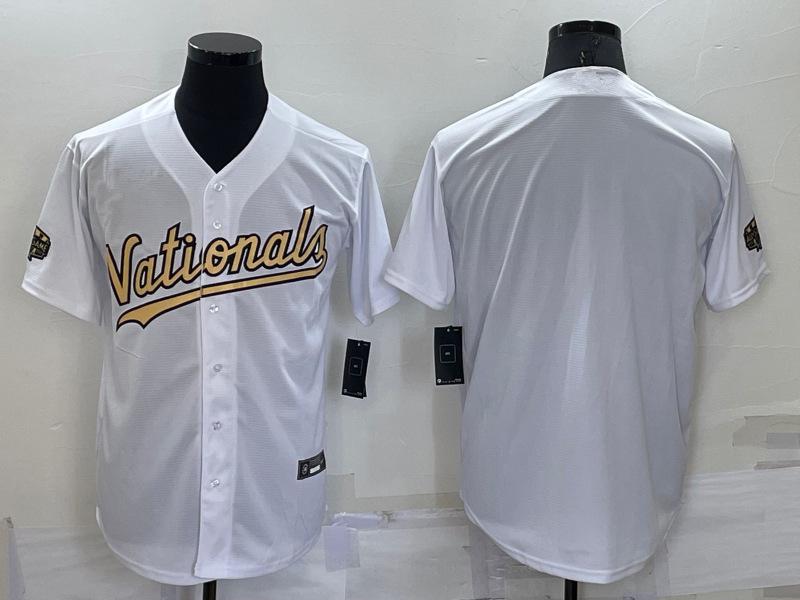 

2022 All-Star Nationals 22# Элитная вышитая бейсбольная майка для фанатов Medium