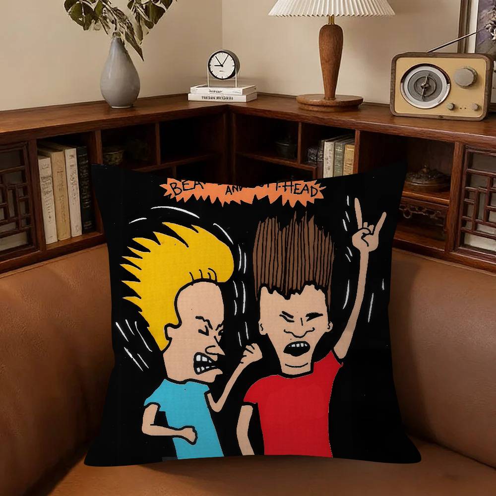 Cartoon Anime B-Beavis And Butt-Head 4 Personalized Pillow Dust Cover Bedroom Decoration Pillowcase Birthday Children Gift