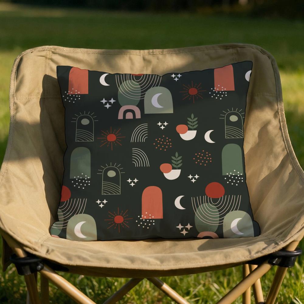 Boho Plant Nordic Cushion Cover Soft Reversible Durable Pillow Cover MultiScene Use for Home Car Daily Comfort