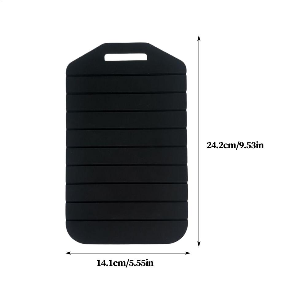 Silicone Folding Cutting Board Portable Chopping Mat Double-Sided Camping Picnic Chopping Block Mat Kitchen Cooking Tool