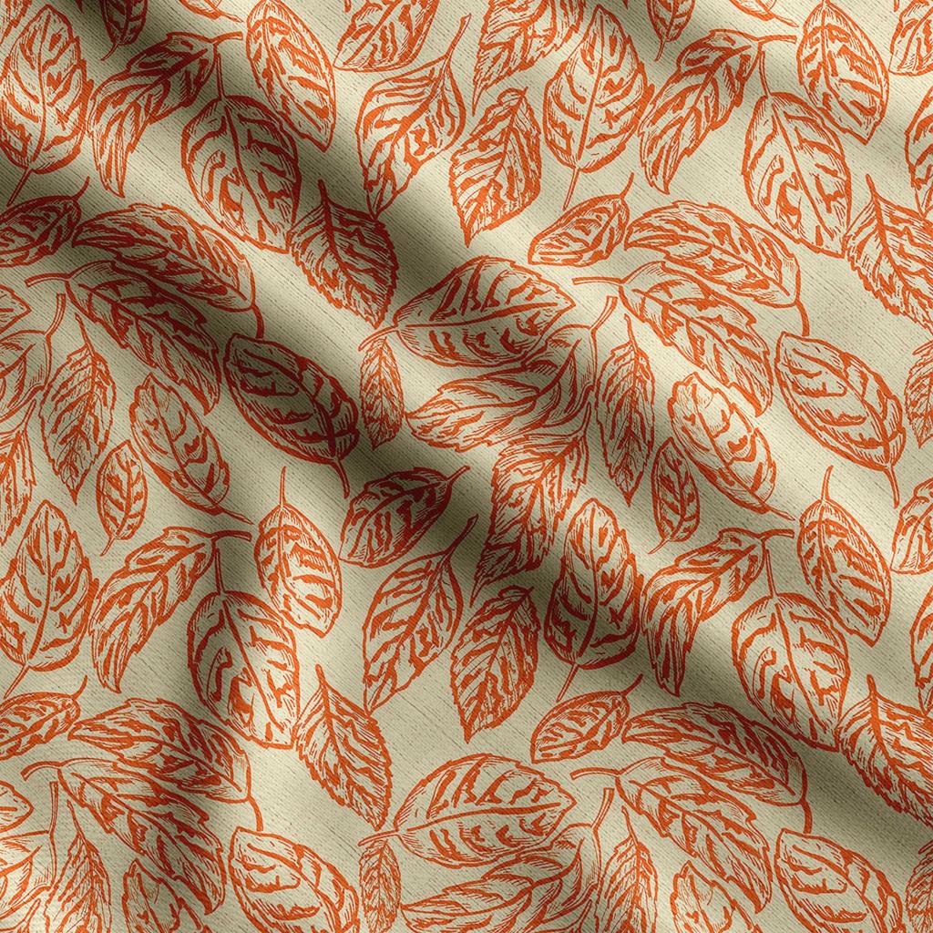Soimoi Leaves Print,  Cotton Cambric, Quilting Fabric Sold by The Yard 42 Inch Wide, Medium Weight Cotton Fabric,