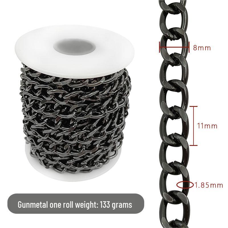 Cross-Border DIY Handmade Necklace: Semi-Finished Metal and Aluminum Chain Jewelry Accessories