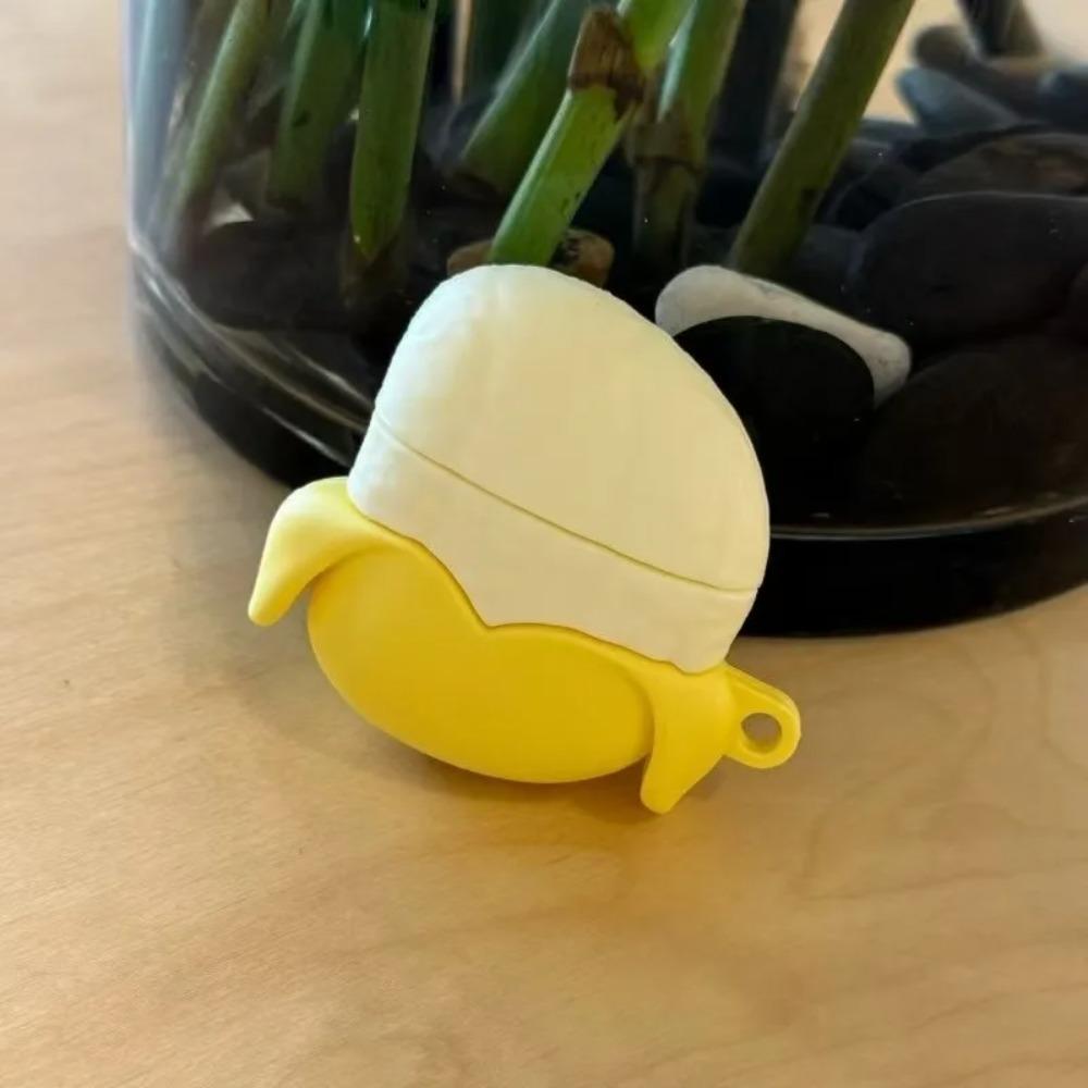 Cute 3D Peeled Banana Earphone Case for Apple Airpods 1/2 3 4 Pro Pro2 Silicone Simulation Fun Silicone Protective Case