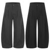 11KN Striped Wide-Leg Trousers for Men and Women - Loose, Versatile, Pleated, Casual Old Money Style