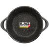 Batterie De Cuisine Induction 8 Pièces Aluminium Fonte 4 Casseroles 4 Couvercles Briebe MGK-17 Noir 93782